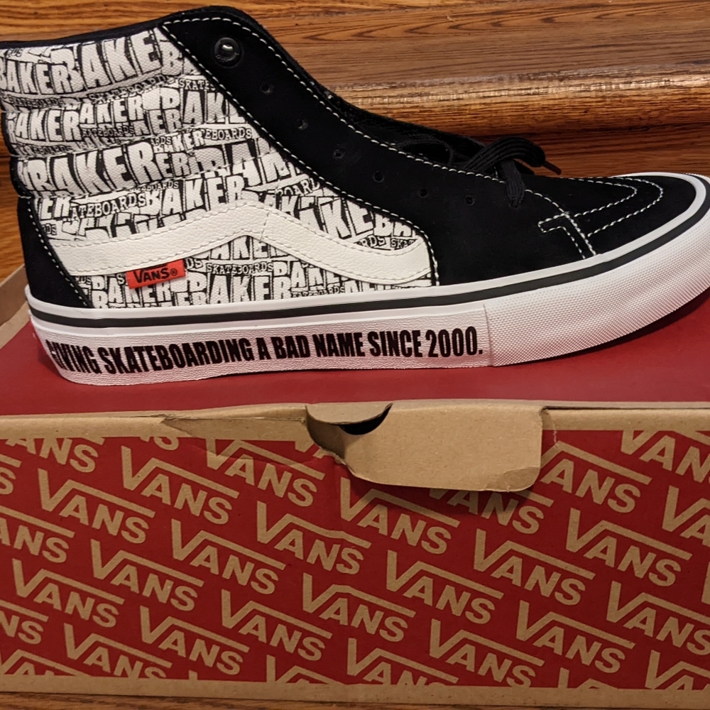 Vans sk8 hi pro, brand new, Baker limited edition